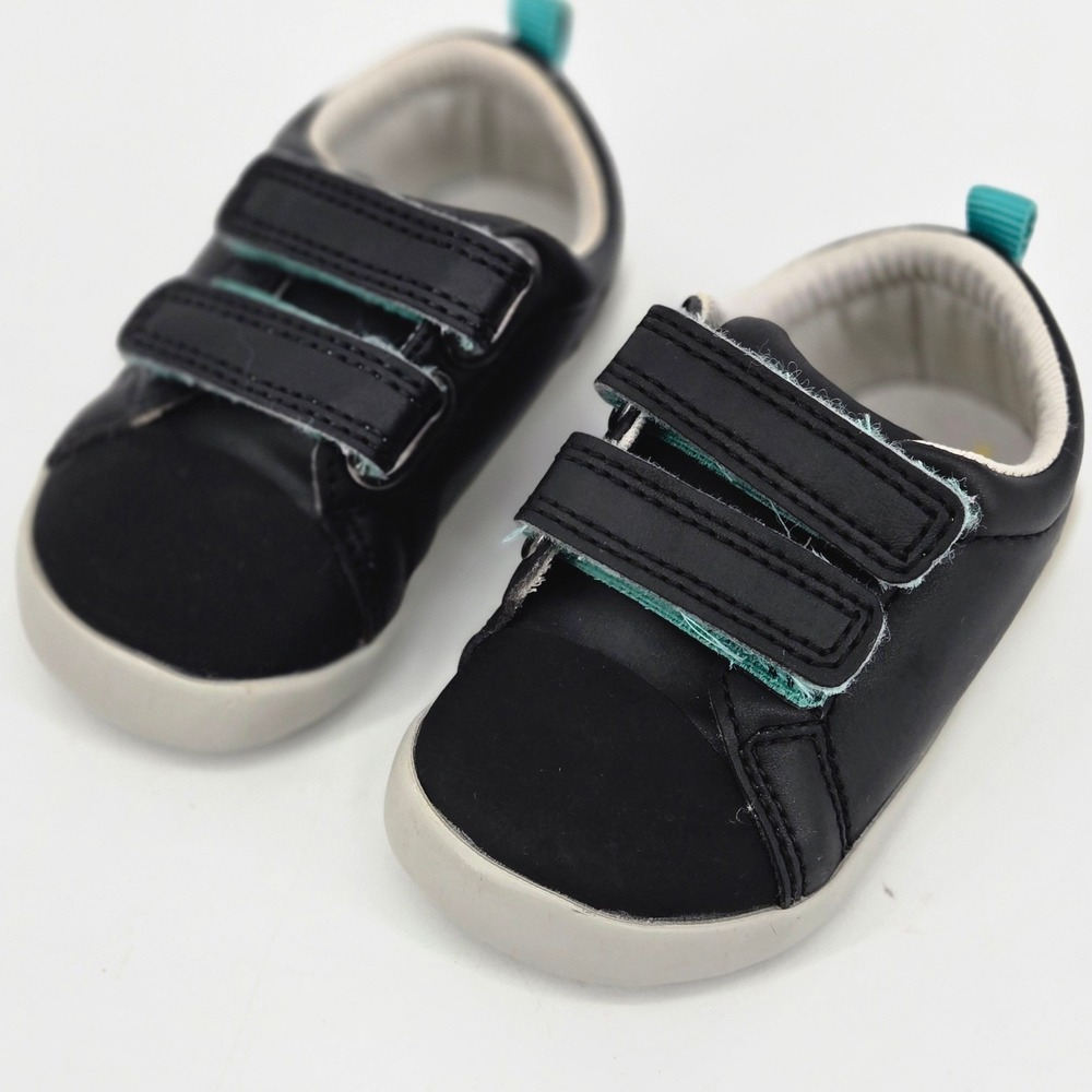 Ten Little Everyday Original Black Toddler Barefoot Shoes Size 4 Wide Toe Box